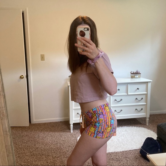 Stripe lounge shorts - Picture 3 of 5